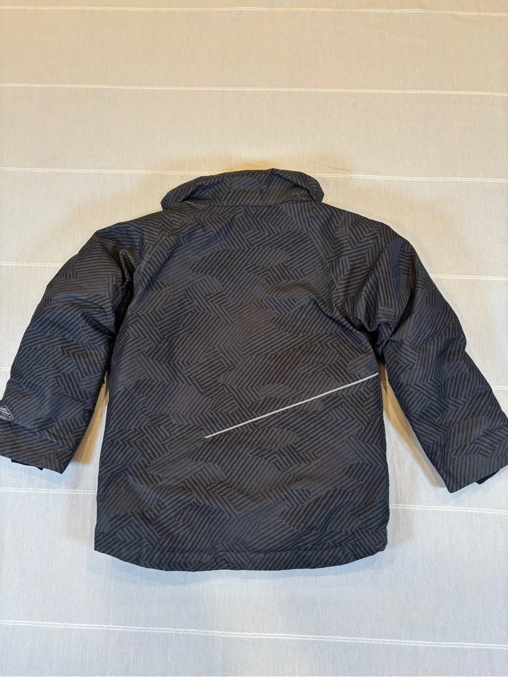Columbia Kids 2T Outgrown Interchange Winter Jacket Omni-Tech Black Gray